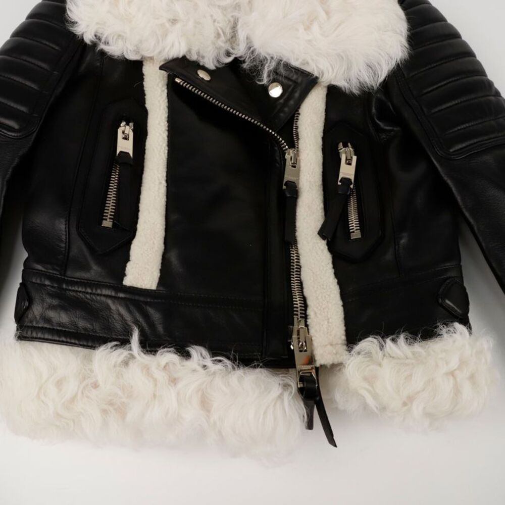 Shearling Rider Jacket Size - Picture 4 of 10